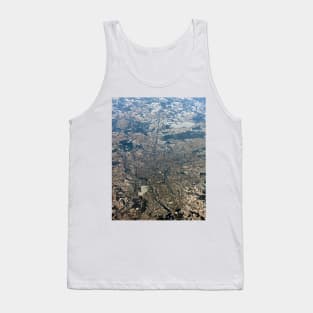 Rezekne, Latvia. Aerial view of Rezekne City Latvia Tank Top